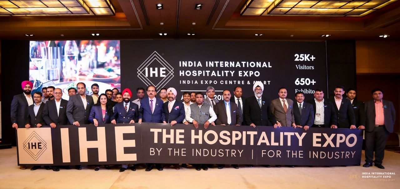 India International Hospitality Expo (IHE) banner ilikevents