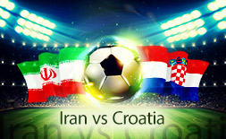 Iran-Croatia Friendly Football Match logo ilikevents
