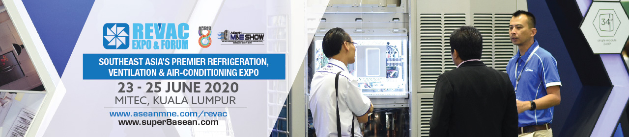 نمایشگاه تاسیسات و تهویه مطبوع کوالالامپور (REVAC) banner ilikevents