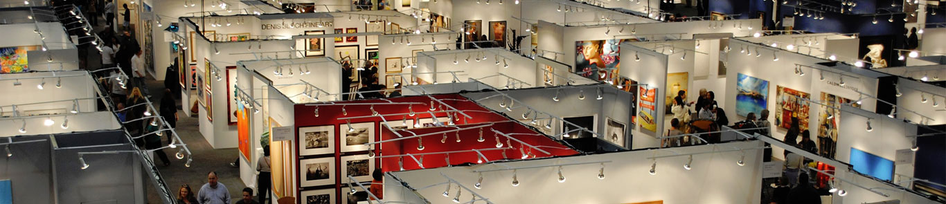 Los Angeles Art Show (LA Art Show) banner ilikevents