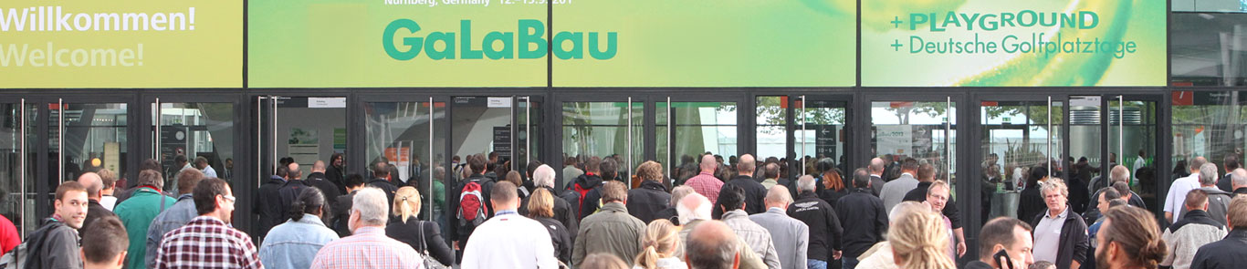 Nuremberg Trade Fair for Urban Green and Open Spaces (GaLaBau) banner ilikevents