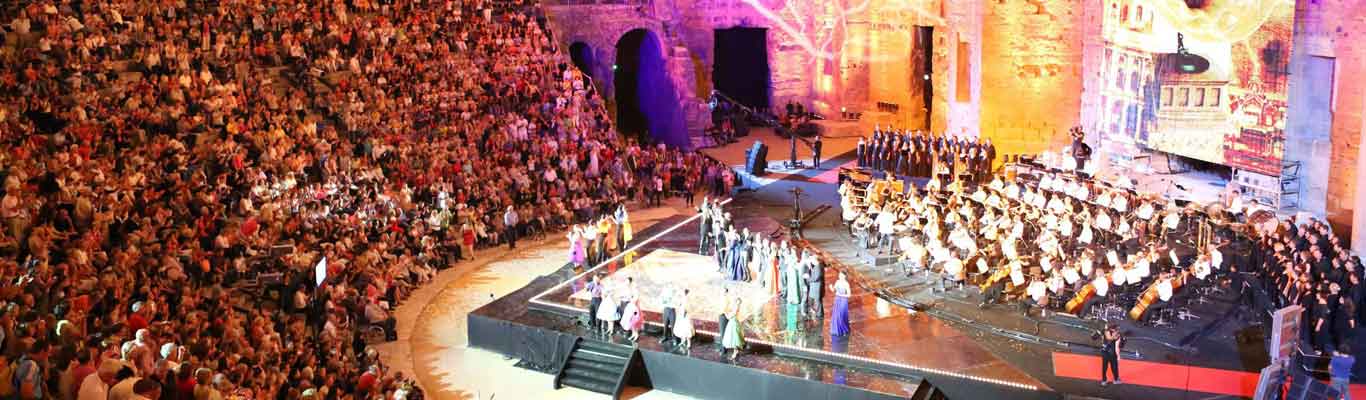 جشنواره اپرای تابستانی اورانژ فرانسه (Chorégies) banner ilikevents