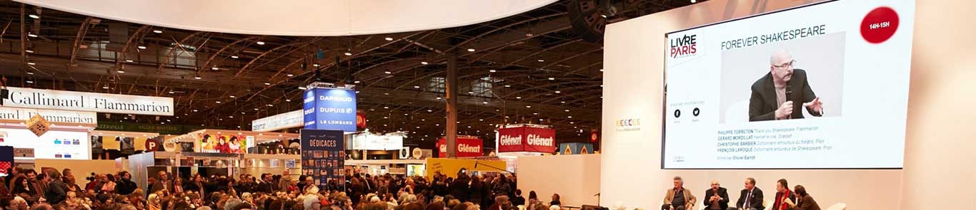 Paris Book Fair banner ilikevents