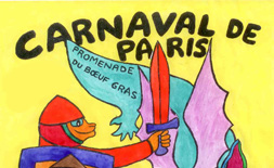 Paris carnival logo ilikevents