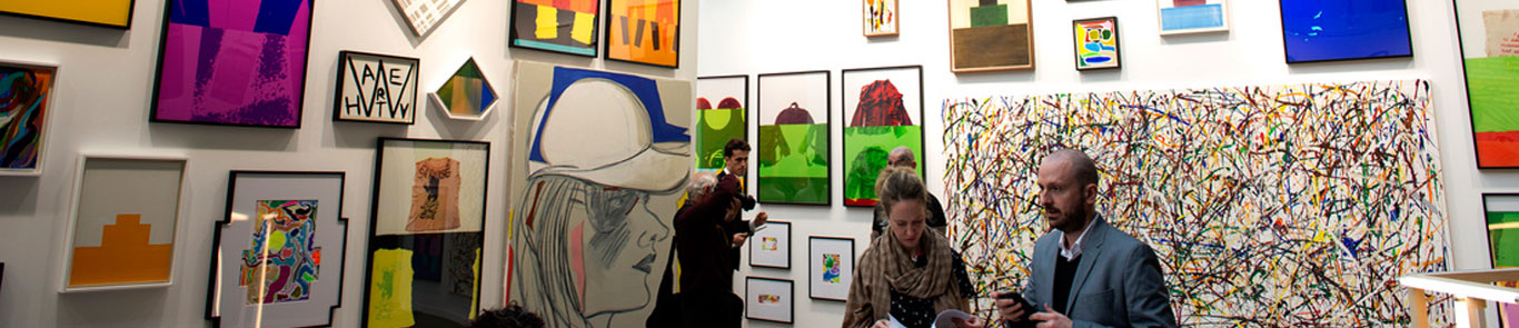 Contemporary Art Fair (FIAC) banner ilikevents