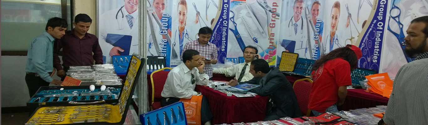 Warsaw International Healthcare Exhibition (WIHE Hospital) banner ilikevents