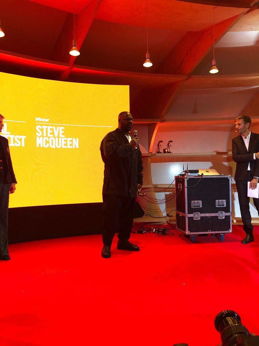 Steve McQueen receiv