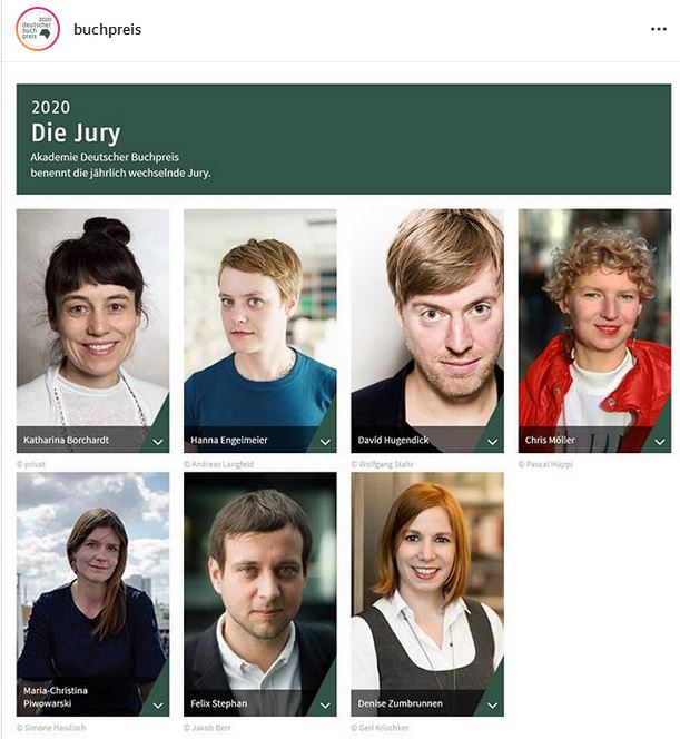Die Jury des Buchpr