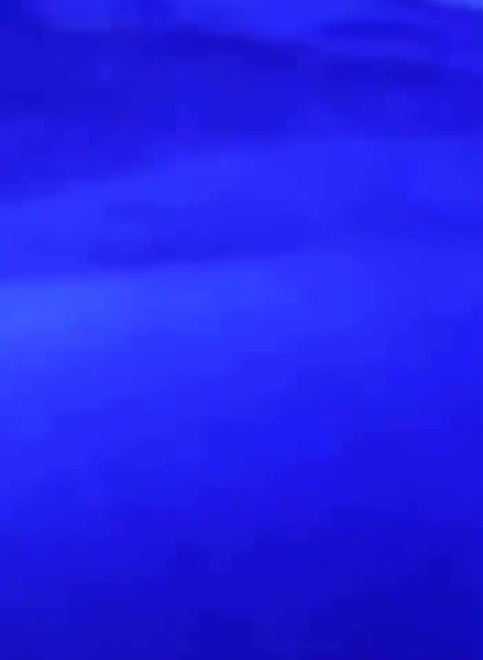 The water is so blue