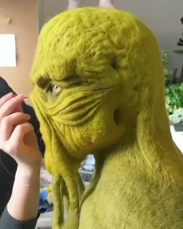 The Swamp Thing made