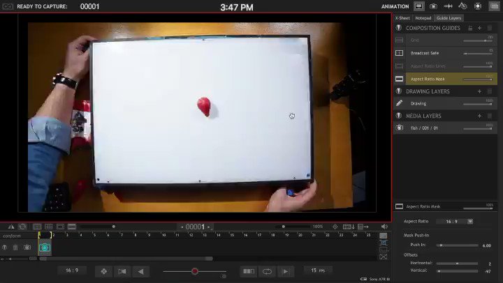 Behind the scenes C