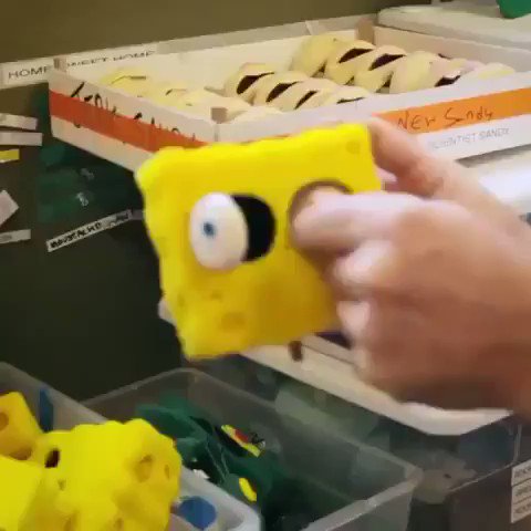 Spongebob in StopMo