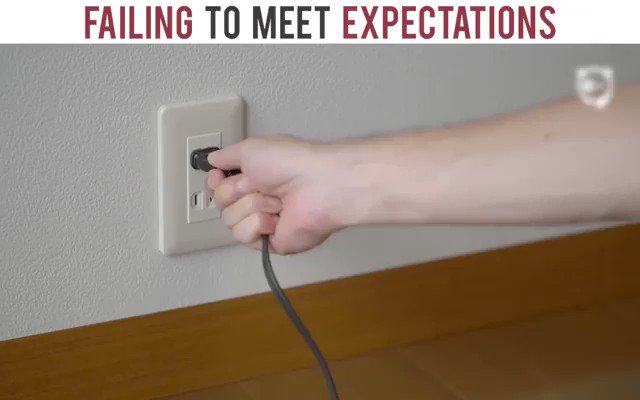Failing to meet e