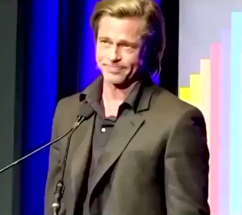 Brad Pitt on aging 