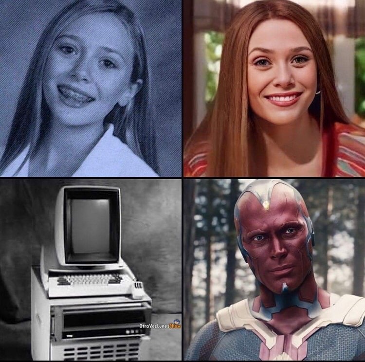 Wanda and Vision as 