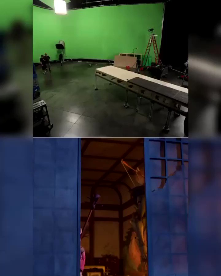 Behind the scenes of