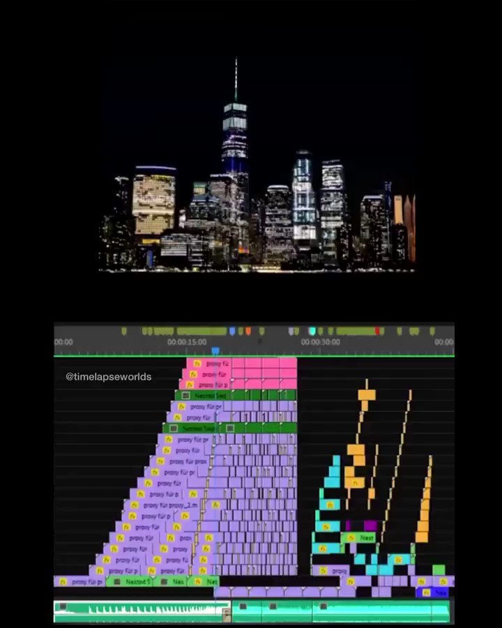 NYC skyline and a 30
