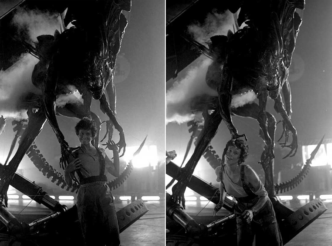 Sigourney Weaver on 