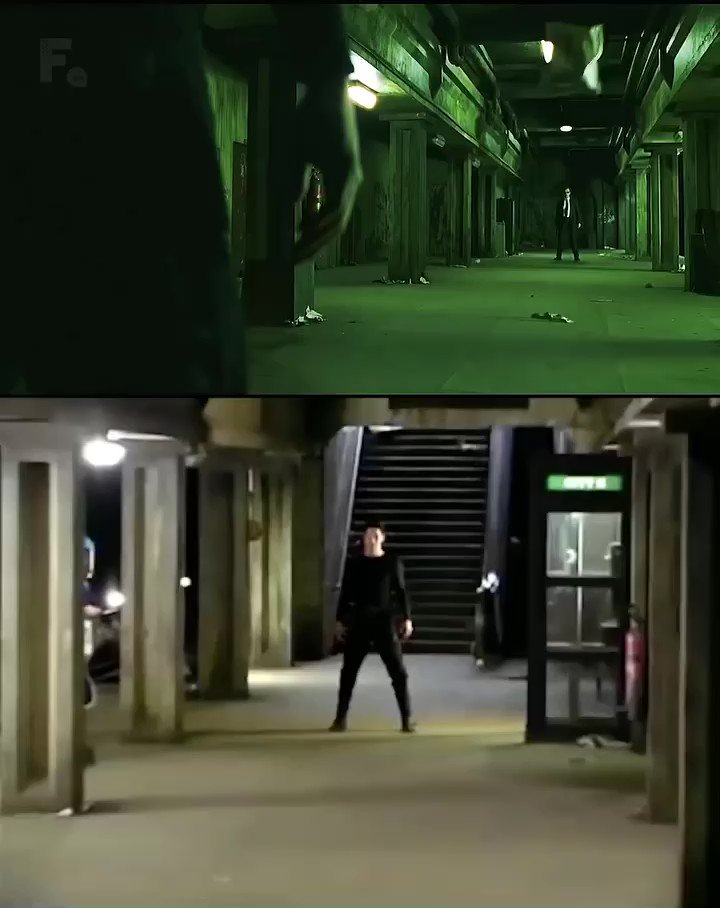 How they filmed the 