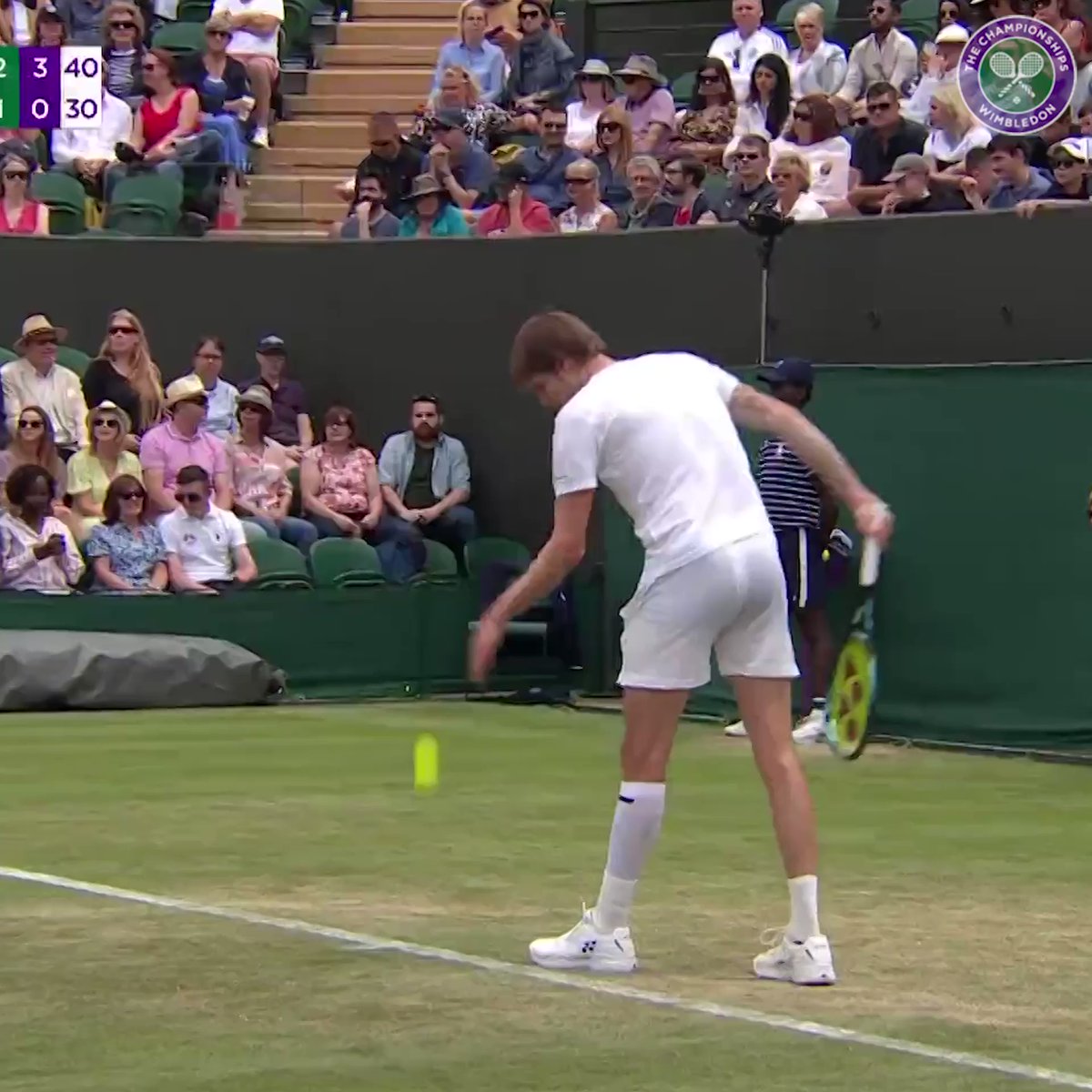 SIX underarm serves 