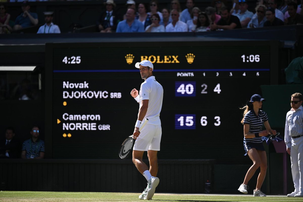 Djokovic draws level