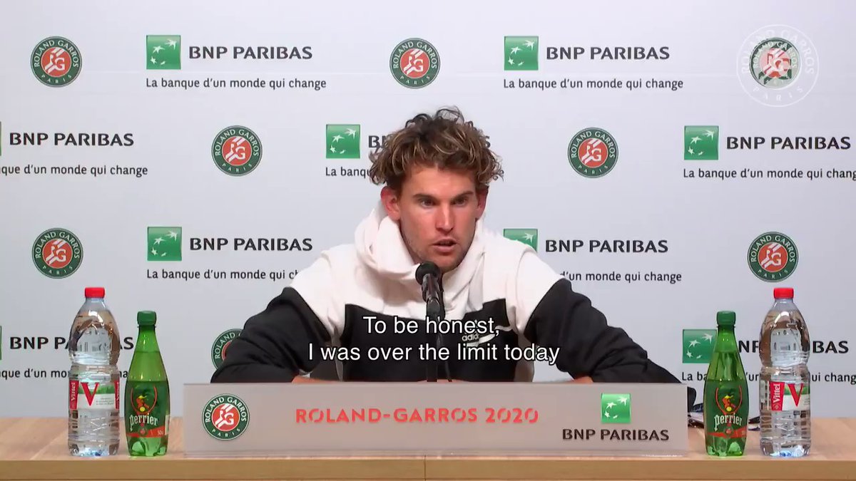Great effort Thiem