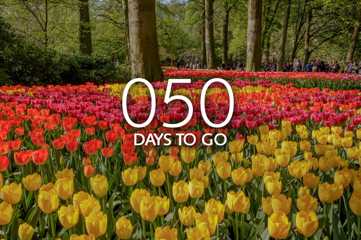 Nog maar 50 dagen te